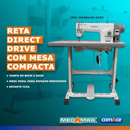 Imagem de Reta Direc Drive Com mesa Compacta-85 cm-Megamak-MK9814-220V