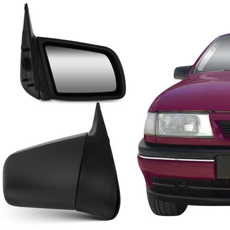 Imagem de Retrovisor Elétrico Vectra 94 95 96 Preto com Espelho