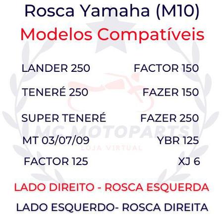 Par Espelho Retrovisor Preto Moto Gvs Desmonta Giro 360 Convexo Fazer 150  250 - Retrovisores de Carro - Magazine Luiza