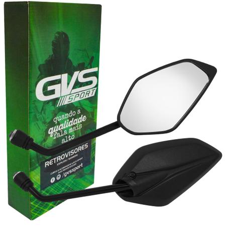 Par Retrovisor Moto Gvs Yamaha Nova Fazer YS 150 - GVS Sport - Retrovisores  de Motos - Magazine Luiza