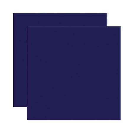 Imagem de Revestimento de parede Fachada brilhante bold 20,3x20,3cm azul cobalto Ceral