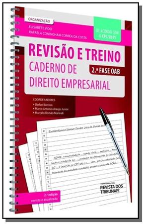 Imagem de Revisao e treino - caderno de direito empresarial - REVISTA DOS TRIBUNAIS - RT