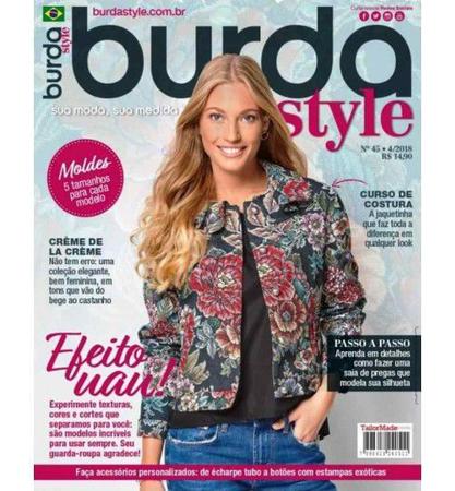 Revista Burda Style Efeito Uau! N 45 - Taylor Made Media Brasil - Outros  Livros - Magazine Luiza