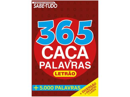 Almanaque Sabe Tudo - Caça Palavras - Difícil - Livros de Entretenimento -  Magazine Luiza