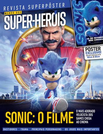 Revista superpôster - Sonic: o filme - EUROPA - Revista HQ