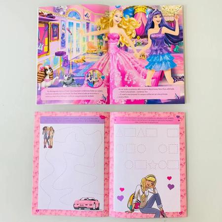 Livro Infantil História Barbie A Princeisa E a Pop Star Ciranda Cultural -  Papelaria Criativa