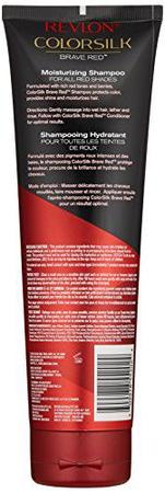 Imagem de Revlon ColorSilk Care Shampoo, Vermelho, 8,45 onça fluida