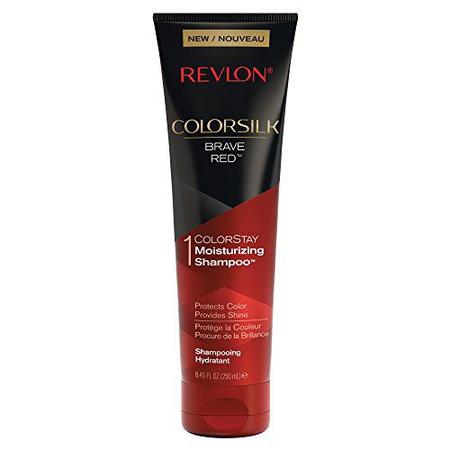 Imagem de Revlon ColorSilk Care Shampoo, Vermelho, 8,45 onça fluida