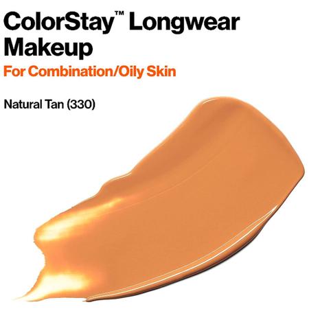 Imagem de Revlon ColorStay Pele Mista Oleosa 330 Natura Tan Base 30ml