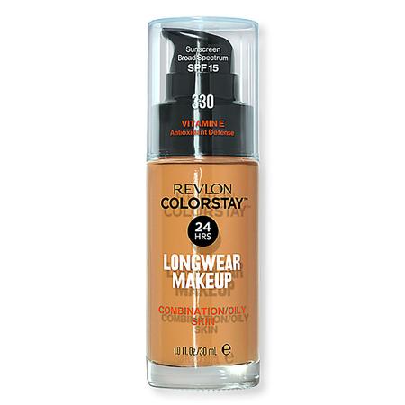 Revlon ColorStay Pele Mista Oleosa 330 Natura Tan Base 30ml Imagem de Revlon ColorStay Pele Mista Oleosa 330 Natura Tan Base 30ml