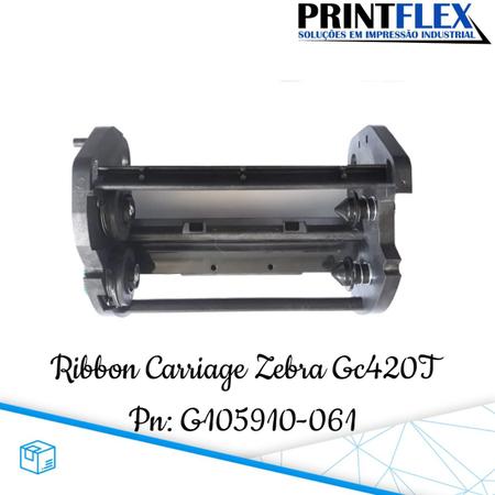 Imagem de Ribbon Carriage Para Impressora Zebra Gc420T