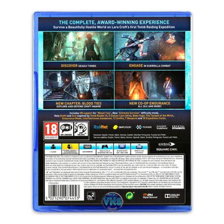 Rise Of The Tomb Raider 20 Year Celebration - PS4 - Square Enix - Jogos de  Ação - Magazine Luiza