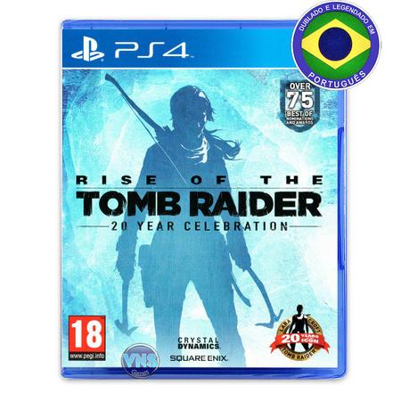 Rise Of The Tomb Raider 20 Year Celebration - PS4 - Square Enix - Jogos de  Ação - Magazine Luiza