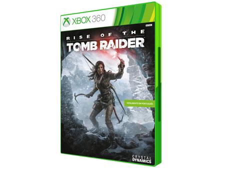 Rise of the Tomb Raider para Xbox 360 - Crystal Dynamics - Jogos de Ação -  Magazine Luiza