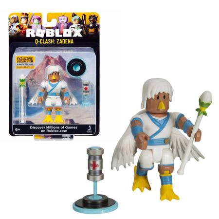  Roblox Action Collection - Q-Clash Six Figure Pack [Includes  Exclusive Virtual Item]