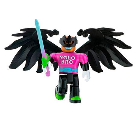 Roblox - Figuras 7cm Avatar Shop - Rainbow Robloxian Raver - Focos