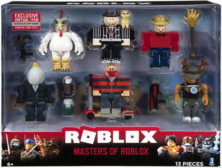 Bonecos Roblox Com Animais Brinquedo Infantil Kit Com 6