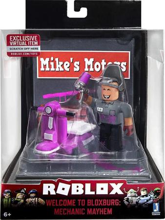 Roblox - Mini Playset Welcome Bloxburg Mechanic Mayhem - Mikes - 2223 -  Sunny - Bonecos - Magazine Luiza