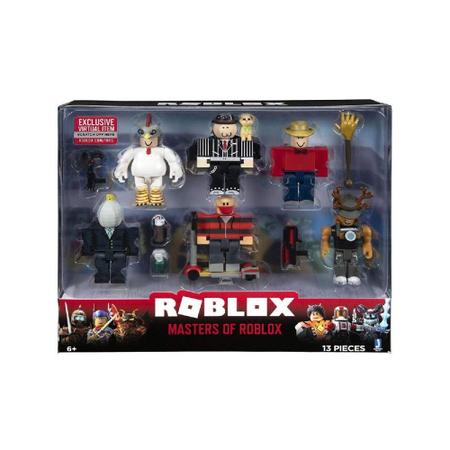 Figura Roblox - Aven Silver Warrior e Acessórios + Código - Sunny - Bonecos  - Magazine Luiza