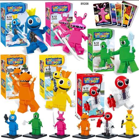 Bonecos Rainbow Friends Jogo Roblox 8 Pçs Brinquedo Cor 8pcs