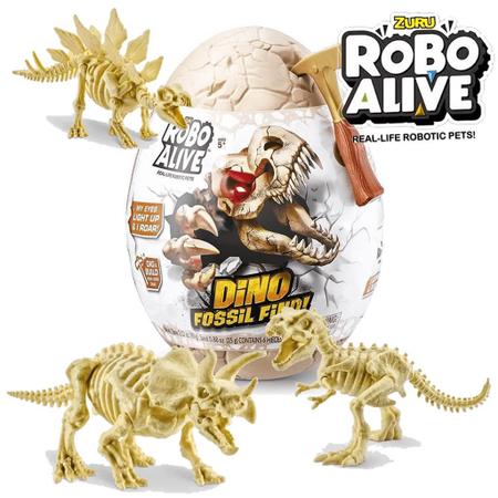 Dinossauro Robo Alive Dino Fossil Fin Surprise - Candide, Shopping