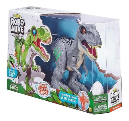 Robo Alive Dinossauro: Ataque do T-Rex Cinza - Candide 1113 - Os