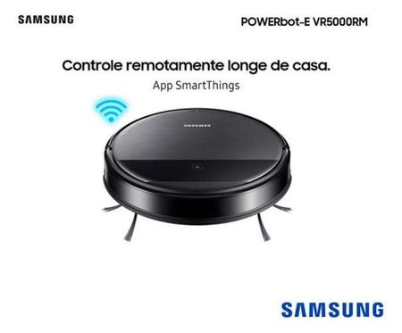 Imagem de Robô Aspirador Samsung Wifi Varre, Passa Pano, Retorna Base