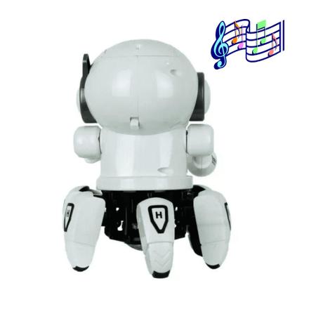 Brinquedo Robô Inteligente com Luz e Som Toyng - 43724 - Shop Macrozao