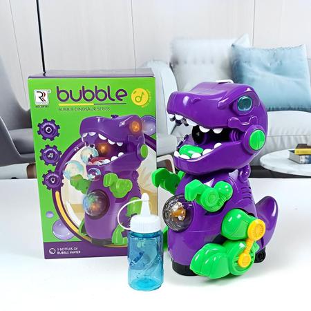 Robo Dinossauro Solta Bolha Sabão Com Som E Luz Para Criança Brinquedo  Infantil Dino Reforçado Original Colorido - Mundo Do Comercio - Bonecos -  Magazine Luiza