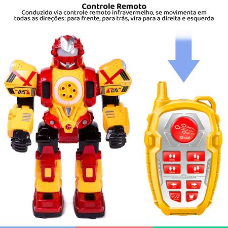 Robot Infantil - Robotics Rexbot, Brinquedo Robô para crianças - Jogo Robô  Infantil