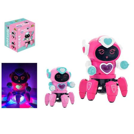 Robô Lady Rosa Dançante C Som e Luz Amiga Digital - Tem Tem Digital -  Brinquedos e Papelaria, aqui tem!