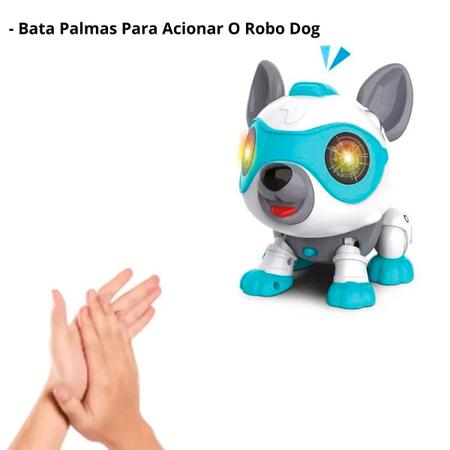 Imagem de Robô Magic Dog com Sensor, Som e Luz