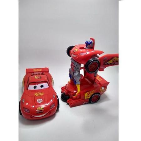 Carro Relampago Mcqueen Transformers : : Brinquedos e Jogos