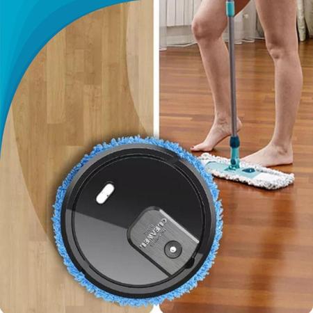 Robot Mop Automático 2024 Preto Bivolt - Blackwatch Imagem de Robot Mop Automático 2024 Preto Bivolt
