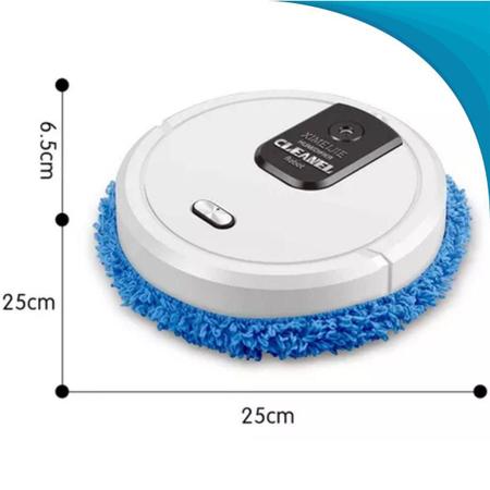 Robot Mop Automático 2024 Preto Bivolt - Blackwatch Imagem de Robot Mop Automático 2024 Preto Bivolt