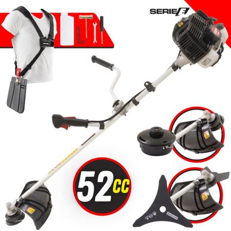 Roçadeira Kawashima KW52-LE À Gasolina 2T 52cc Lateral Com Guidão Haste 28mm Reforçada Profissional Imagem de Roçadeira Kawashima KW52-LE À Gasolina 2T 52cc Lateral Com Guidão Haste 28mm Reforçada Profissional