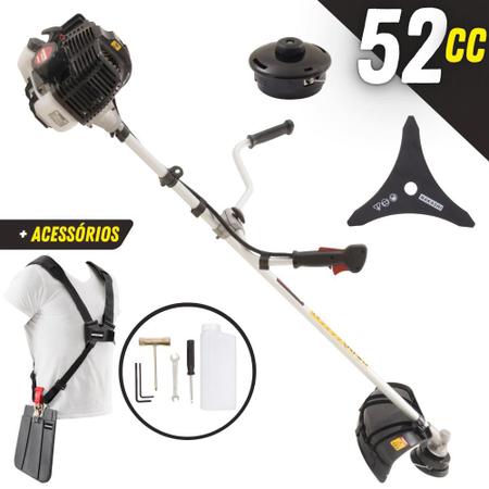 Roçadeira Lateral Profissional Kawashima Serie E À Gasolina 2T 52cc Haste Reforçada Para Jardinagem Imagem de Roçadeira Lateral Profissional Kawashima Serie E À Gasolina 2T 52cc Haste Reforçada Para Jardinagem