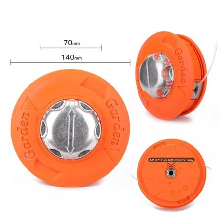 Roçadeira Profissional GR520XP Terra Á Gasolina 2T 52cc 2,5HP Com Cabeçote Nylon e Lâmina Circular de Vídia 40 Dentes + KIT EPI C/ Abafador de Ruído, Óculos e Luva de Tecido + ÓLEO 2 TEMPOS TOYAMA Imagem de Roçadeira Profissional GR520XP Terra Á Gasolina 2T 52cc 2,5HP Com Cabeçote Nylon e Lâmina Circular de Vídia 40 Dentes + KIT EPI C/ Abafador de Ruído, Óculos e Luva de Tecido + ÓLEO 2 TEMPOS TOYAMA
