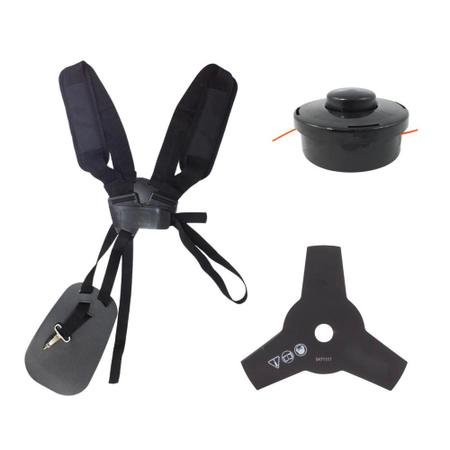 Roçadeira Profissional Tekna RL520ACN-TK Lateral á Gasolina 2T 52cc 2HP 9000rpm Alta Potência e Alta Performance Com Cabeçote Nylon e Faca de 3 Pontas + ÓLEO TOYAMA 2T Imagem de Roçadeira Profissional Tekna RL520ACN-TK Lateral á Gasolina 2T 52cc 2HP 9000rpm Alta Potência e Alta Performance Com Cabeçote Nylon e Faca de 3 Pontas + ÓLEO TOYAMA 2T