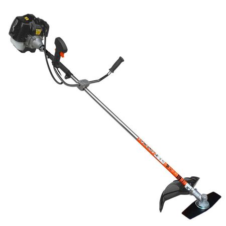 Roçadeira Terra Profissional GRH520 - Black Á Gasolina 52cc 2,5Hp Completa Com Faca 2 Pontas e Carretel Nylon + ÓLEO TOYAMA 2T Imagem de Roçadeira Terra Profissional GRH520 - Black Á Gasolina 52cc 2,5Hp Completa Com Faca 2 Pontas e Carretel Nylon + ÓLEO TOYAMA 2T