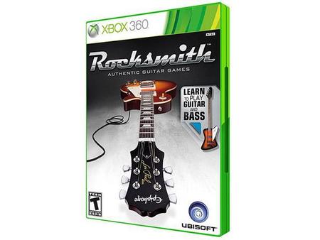 Rocksmith Guitar and Bass Somente jogo Xbox 360 - Game Games