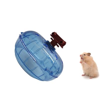 Brinquedo Jel Plast Pet Roe Roda Plástica Amarela para Hamst