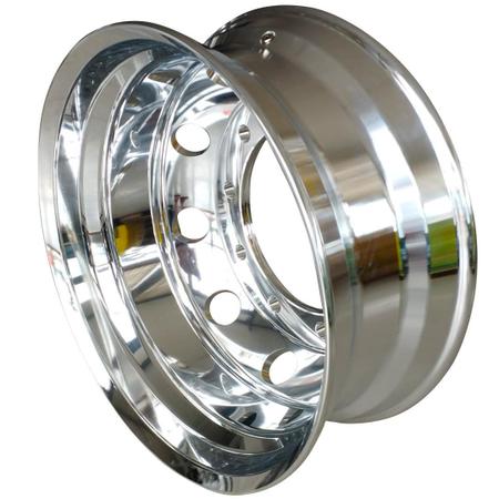 Imagem de Roda de Aluminio Polimento Interno p/Carreta 22,5 x 8,25