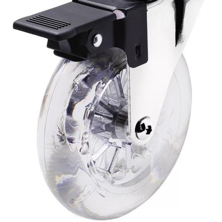 Rodizio Giratório Siliconado C/ Freio 50mm - Soprano Imagem de Rodizio Giratório Siliconado C/ Freio 50mm - Soprano