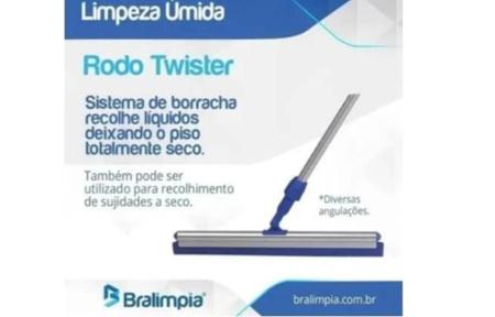 Imagem de Rodo articulado twister 45 cm c/ cabo