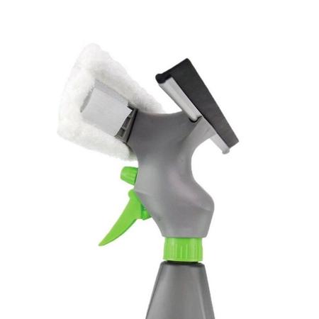 Imagem de Rodo Limpa E Seca Vidro Spray 3 Em 1 Com Dispenser Clink
