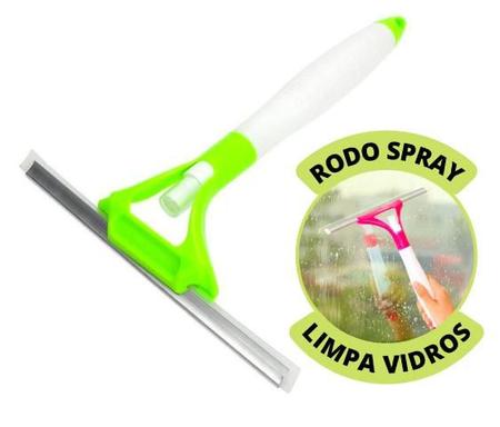 Imagem de Rodo Limpa Vidros Spray Recipiente com Borrifador Rodinho