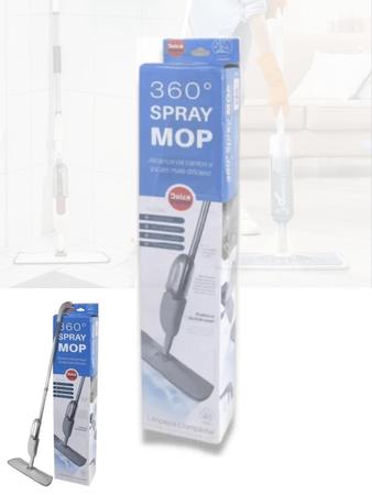 Imagem de Rodo Mop Spray Com Refil Microfibra P/ Limpeza c/ Reservatório de Líquido