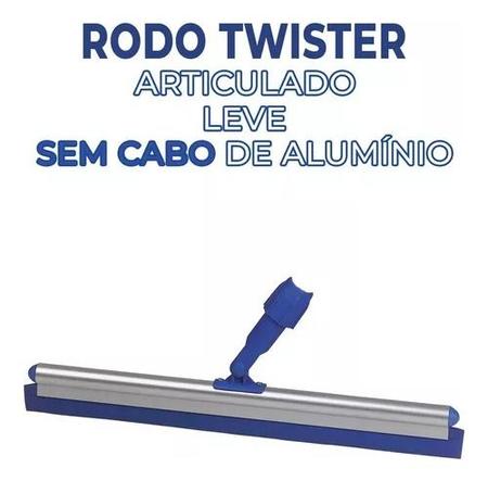 Imagem de Rodo Twister Bralimpia Articulado Profissional 45cm Sem Cabo