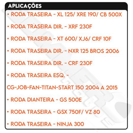 Rolamento 6303 Blindagem Ferro 17x47x14 (mm) Nachi - Rolamento de